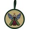 Alice Peterson Stitch-Ups Needlepoint Ornament Kit- Stained Glass Angel